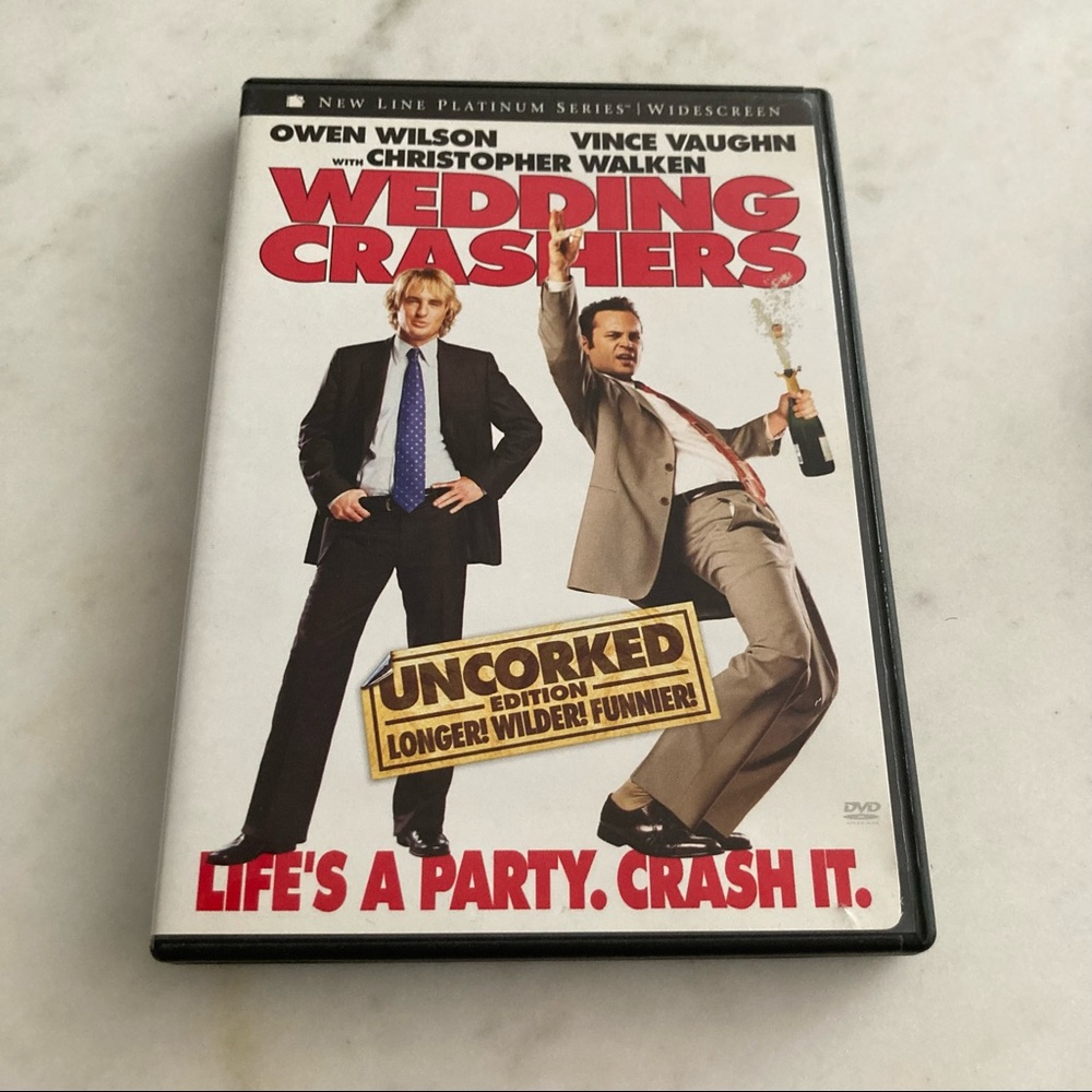 🛍🏙3️⃣ for $1️⃣5️⃣ Wedding Crashers DVD